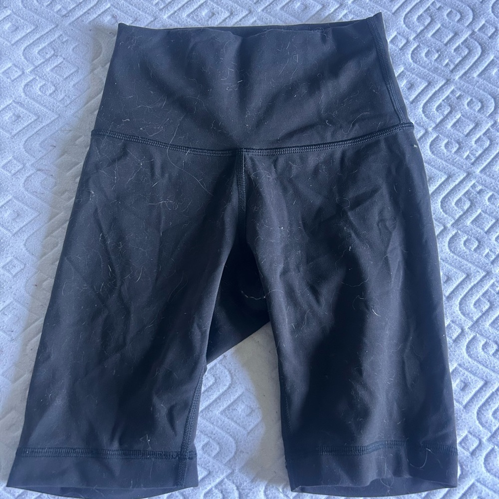 lululemon athletica Black Bike Shorts